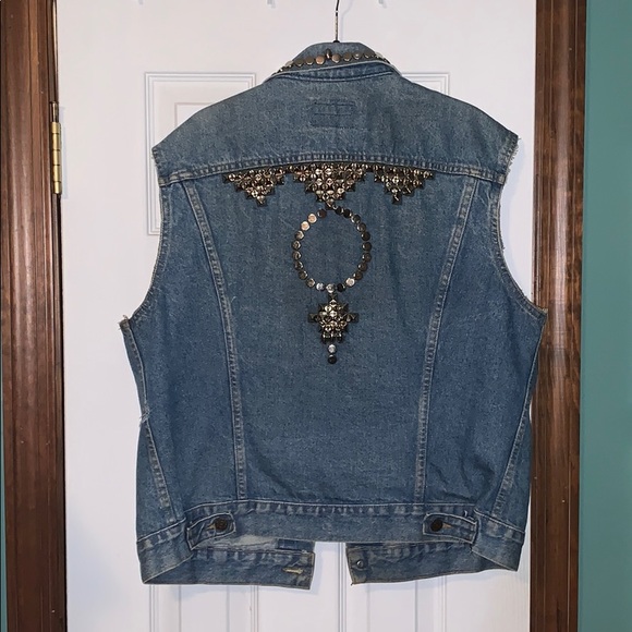 Giorgio Armani Denim Vest - Picture 2 of 3